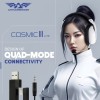 Armaggeddon COSMIC-III LITE Gaming Headset USB+3.5mm+2.4G+BT Fabric White