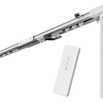 BINTHEN KNX Motorized Curtain  Kit with 5.2 Meter Track AC220V BCM400D