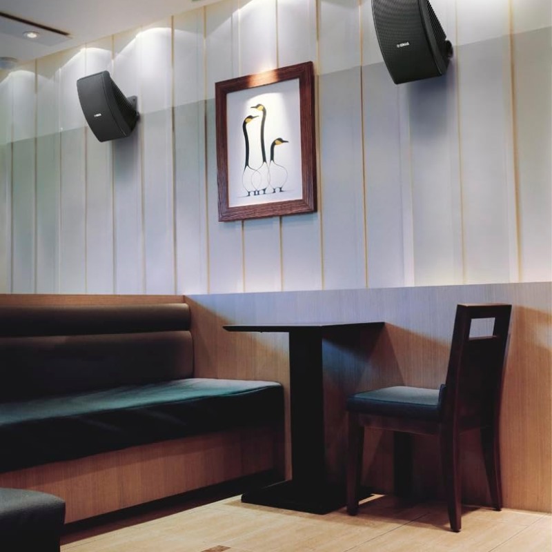 Yamaha NS-AW392 5.25'' Onwall All Weather Speakers Black (Pair)