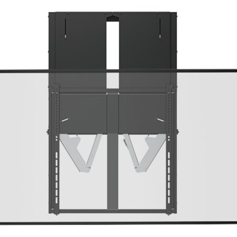 Brateck IFP Wall Mount Manual Vertical Motion 60x60 65kg HAW400E-65