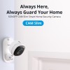 Sonoff Smart WiFi IP Security Camera CAM-Slim (includes 4 ways for mounting magnetic, stick, tripod and screw-in)