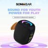 SonicGear Portable Speaker TWS BT/USB/FM/RGB SONICGO! 5 Carbon Black