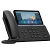 Yealink IP Phone Desktop PoE 7'' Gigabit, USB, Expansion, Color TouchScreen SIP-T77U