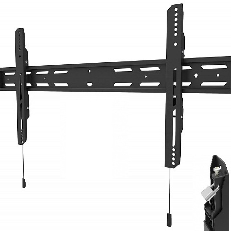 AV:Link 800x400 Heavy Duty TV Wall Mount Lockable by Padlock Max Weight 90Kg 129.158UK