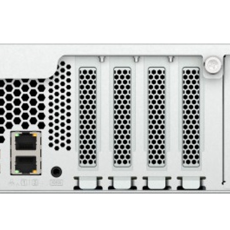 QNAP NAS 12-Bay Rackmount AMD Ryzen Six-Core , 16GB RAM,  Redundant PSU, PCIe & Dual 10GbE Ports TS-h1277AXU-RP-R5