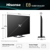 Hisense 75E8Q 75'' 4K Smart QLED MINI LED 144hz TV