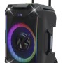 N-Gear FLASH1240 12'' Portable Karaoke Speaker with 1x Wireless Mic LED Lights USB & BT