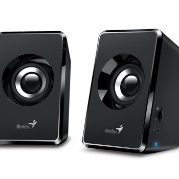 Genius PC Speakers 2.0 6W 3.5mm USB Powered Black SP-U125