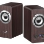 Genius PC Speakers 2.0 16W SP-HF400 Brown Wood
