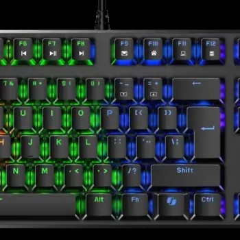 Genius Gaming Keyboard Mechanical Full Size Backlit Brown Switches K12
