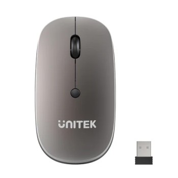 Unitek Mouse Wireless 2.4GHz SlimTrack T060 Space Grey
