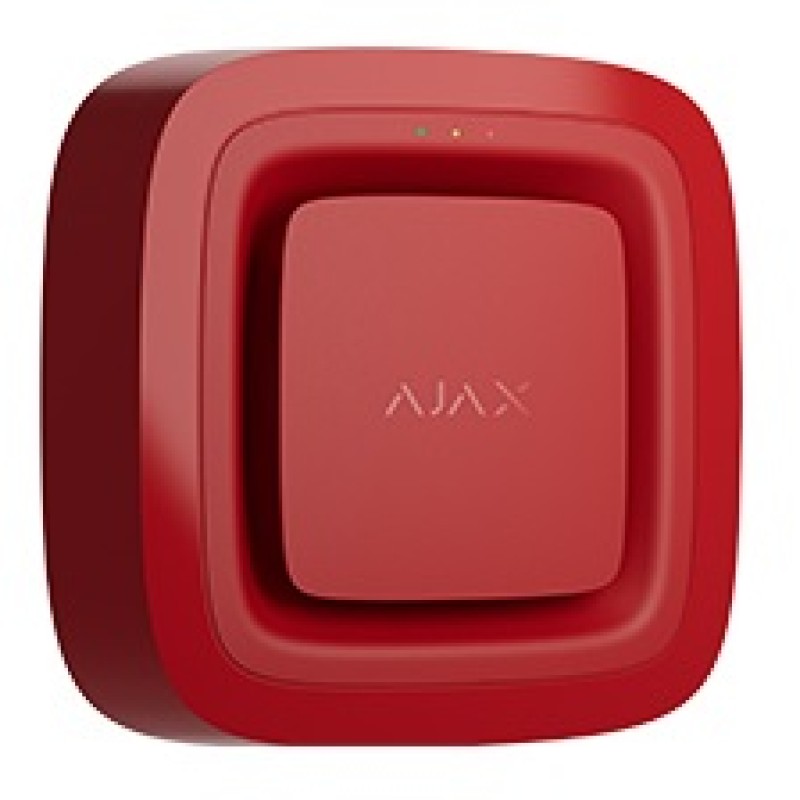 Ajax EN54 Fire Detection Siren (Sounder) Red