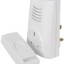 Mercury DB300 Wireless DoorBell Plug-in & Plug-Through 350.300UK