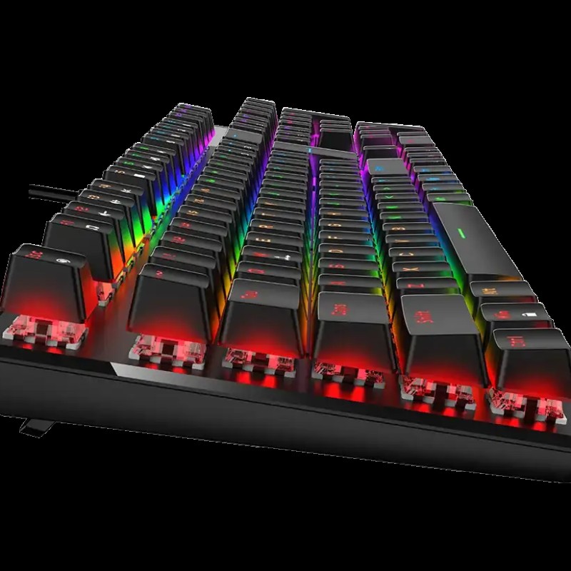 Genius Gaming Keyboard Mechanical Full Size Backlit Brown Switches K12