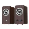 Genius PC Speakers 2.0 16W SP-HF400 Brown Wood