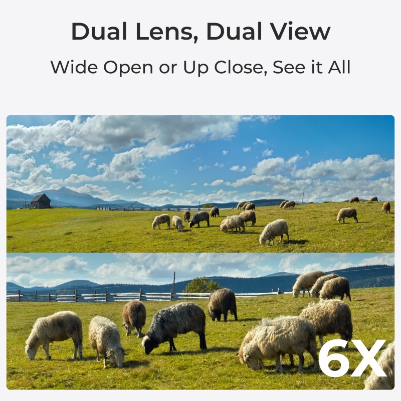 Reolink BP4G Outdoor Battery Camera 4K Trackmix LTE (G770-C) (Camo) Bundle