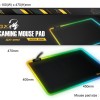 Genius Gaming Mousepad with LED Lights 45x40cm GX-Pad 500S RGB