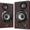 Genius PC Speakers 2.0 50W Aux & BT SP-HF1812BT Brown Wood
