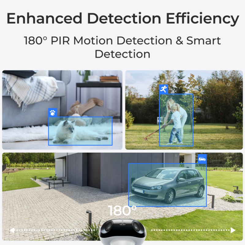 Reolink BUNDLE 4K Argus 4 Pro (B740X) + 6W Solar Panel (27557 + 24757)