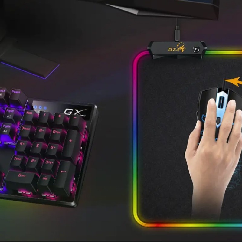 Genius Gaming Mousepad with LED Lights 45x40cm GX-Pad 500S RGB