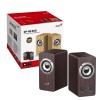 Genius PC Speakers 2.0 16W SP-HF400 Brown Wood