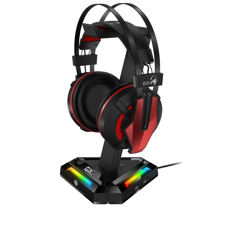 Genius Gaming Headphone LED Stand with USB Hub GX-UH100
