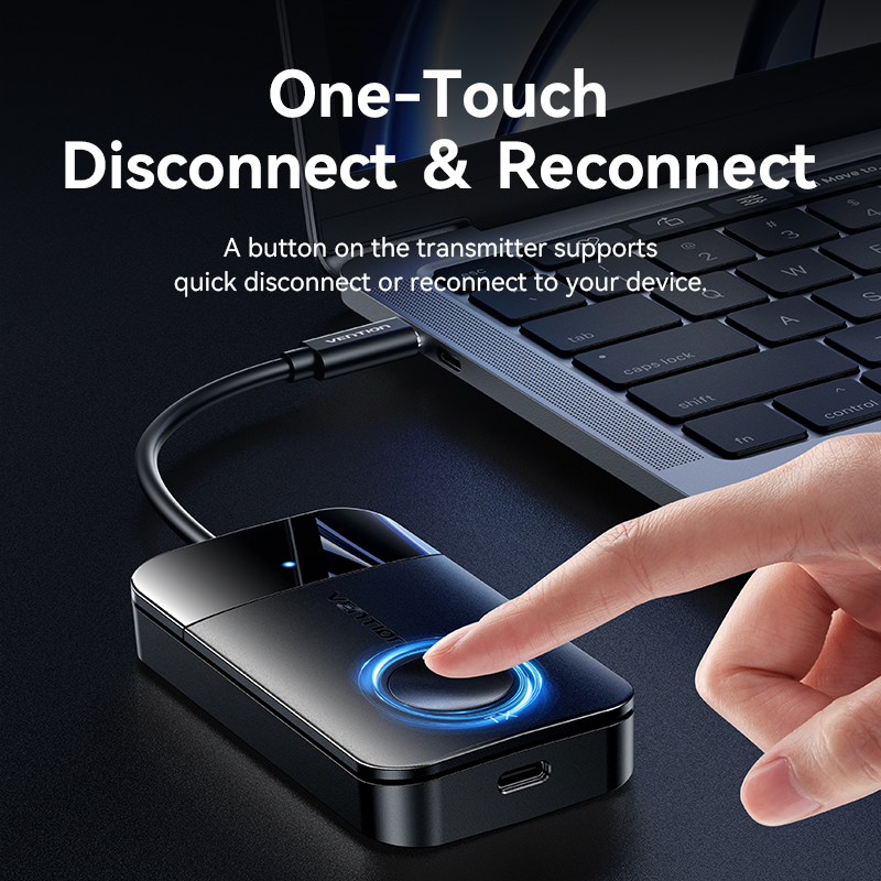 Vention ADOBB 4K USB-C to HDMI Wireless Transmitter-Receiver