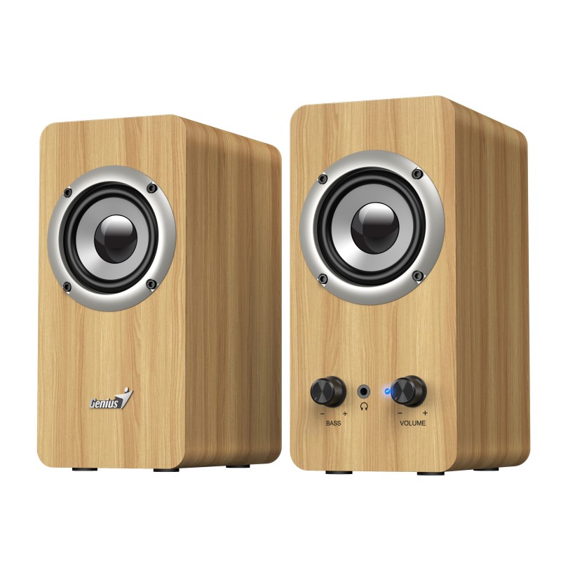 Genius PC Speakers 2.0 10W SP-HF400 Pine Wood