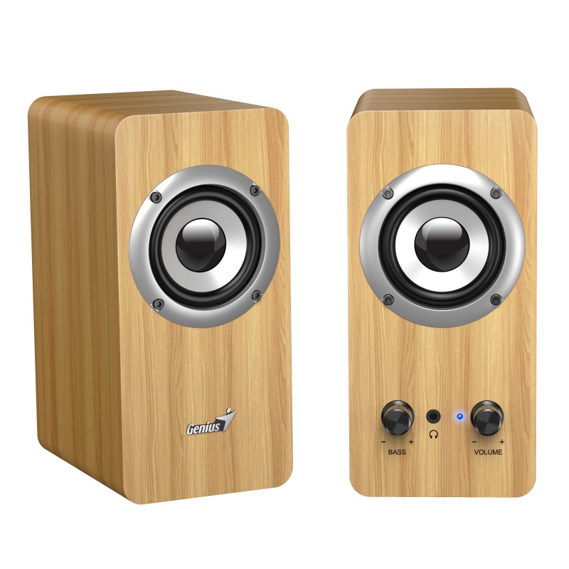 Genius PC Speakers 2.0 10W SP-HF400 Pine Wood