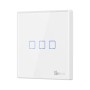 Sonoff T2EU3C-RF Smart Wall Touch Switch 3-Button White