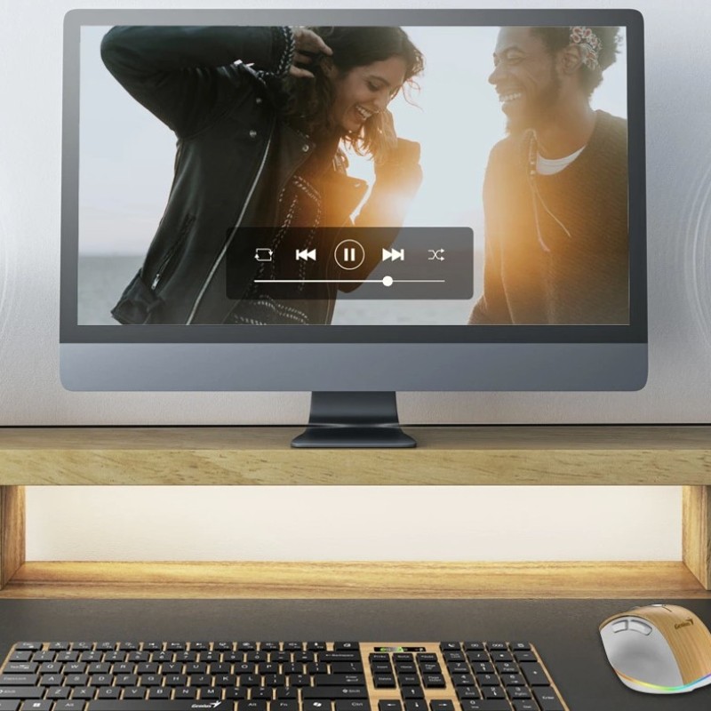 Genius PC Speakers 2.0 10W SP-HF400 Pine Wood