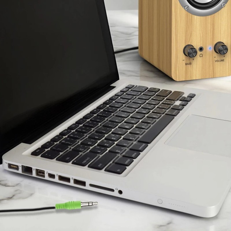 Genius PC Speakers 2.0 10W SP-HF400 Pine Wood