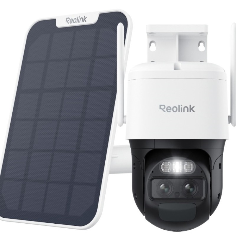 Reolink BP4G Outdoor Battery Camera 4K Trackmix LTE (G770) (White) (Hard Bundle)