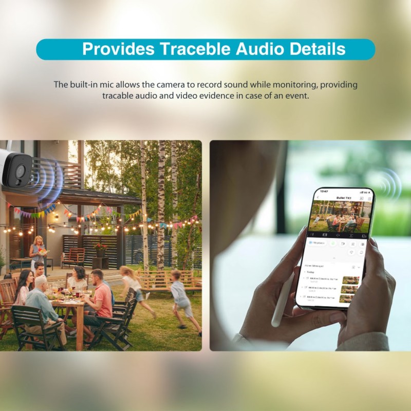 Dahua IP 5.0MP Wifi Bullet 2.8mm Dual Illumination HFW1539DTK1-SAW-IL Dahua IP 5.0MP Wifi Bullet 2.8mm Dual Illumination HFW1539DTK1-SAW-IL