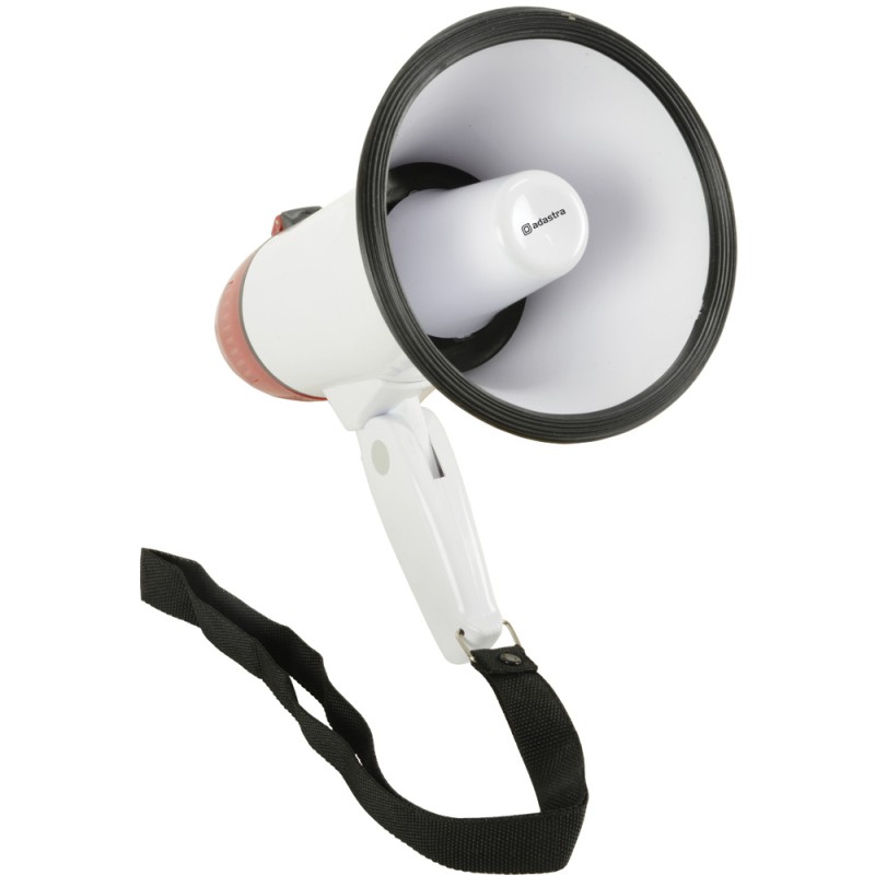 Adastra RM10 10W Rechargeable Megaphone with Siren 952.010UK