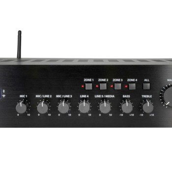 Adastra RM240-WIFI 240W Amplifier 100V with 4 Zones FM/USB/BT/WiFi 953.235UK