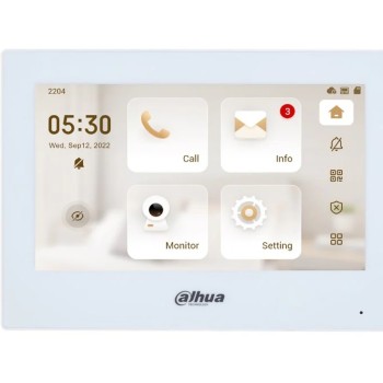 Dahua VD IP Wireless Doorphone Monitor VTH2621GW-WP (White)
