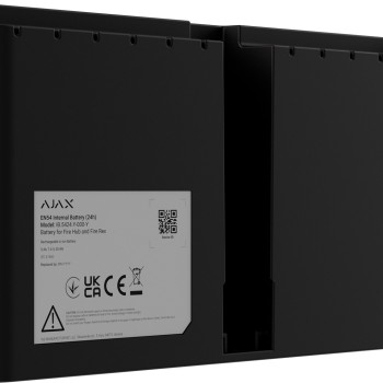 Ajax EN54 Fire Detection Internal Battery For Hub/Rex (24h) Black