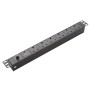 NETPRO PDU 6-Way 1U with Circuit Breaker 13A NP-CPDU6-CB UK