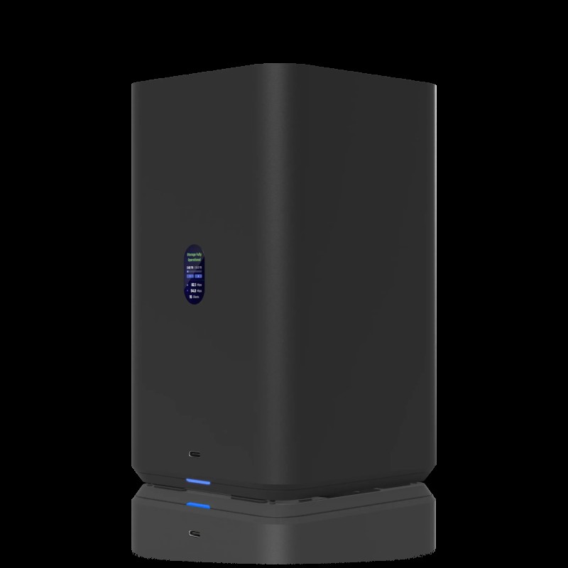 Ubiquiti UniFi NAS 2-Bay 3.5" 2.5GbE USB-C PoE Black UNAS-2