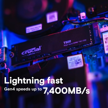 Crucial SSD M.2 NVMe PCIe Gen4 1TB T500 CT1000T500SSD8