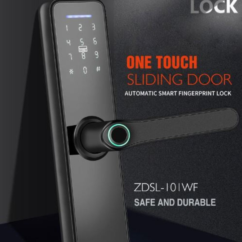 Zudsec Standalone Door Lock Metal With Fingerprint-WiFi