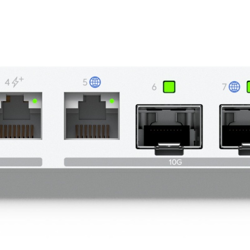 Ubiquiti UniFi Cloud Gateway Fiber 1x SFP+, 1x 10GE, 4x 2.5GE UCG-Fiber