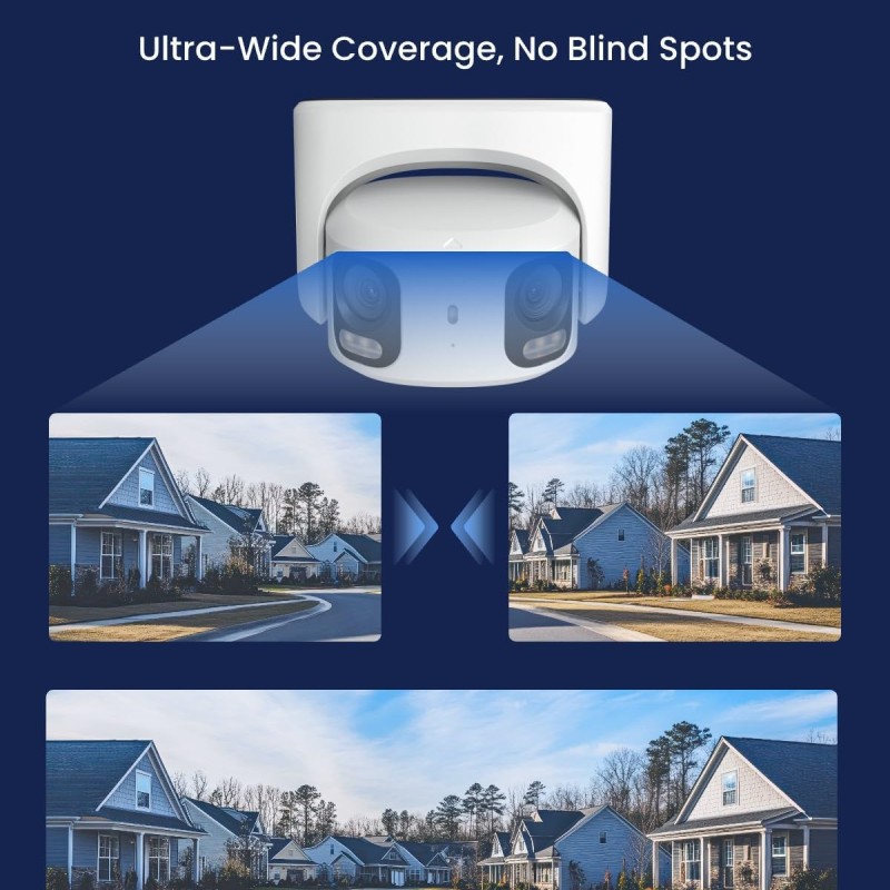 Reolink PRO IP POE Dual Illumination 8.0MP Dome 2.8mm Dual Camera SED RP-PCT8MD