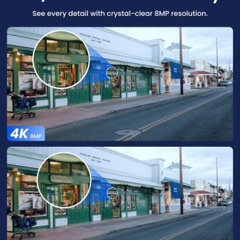 Reolink PRO IP POE Dual Illumination 8.0MP Dome 2.8mm Dual Camera SED RP-PCT8MD