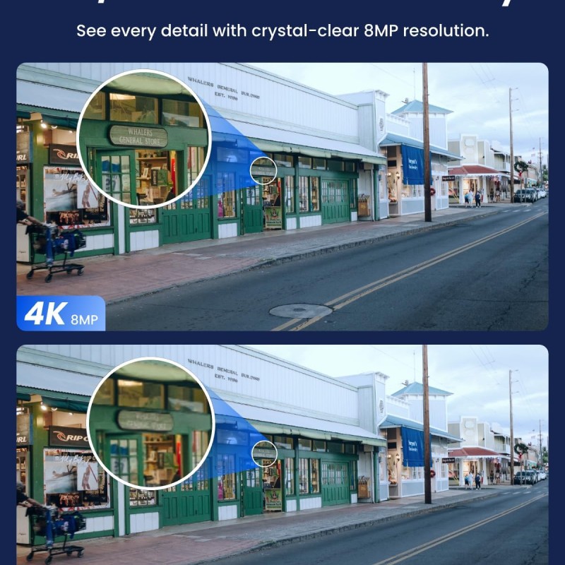 Reolink PRO IP POE Dual Illumination 8.0MP Dome 2.8mm Dual Camera SED RP-PCT8MD