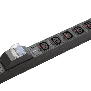 NETPRO PDU 6-Way 1U with Circuit Breaker 10A NP-CPDU6I-CB IEC