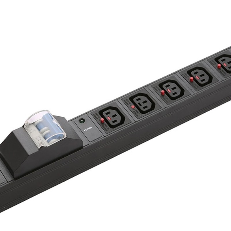 NETPRO PDU 6-Way 1U with Circuit Breaker 10A NP-CPDU6I-CB IEC