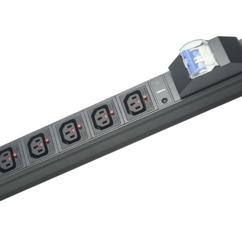 NETPRO PDU 6-Way 1U with Circuit Breaker 10A NP-CPDU6I-CB IEC