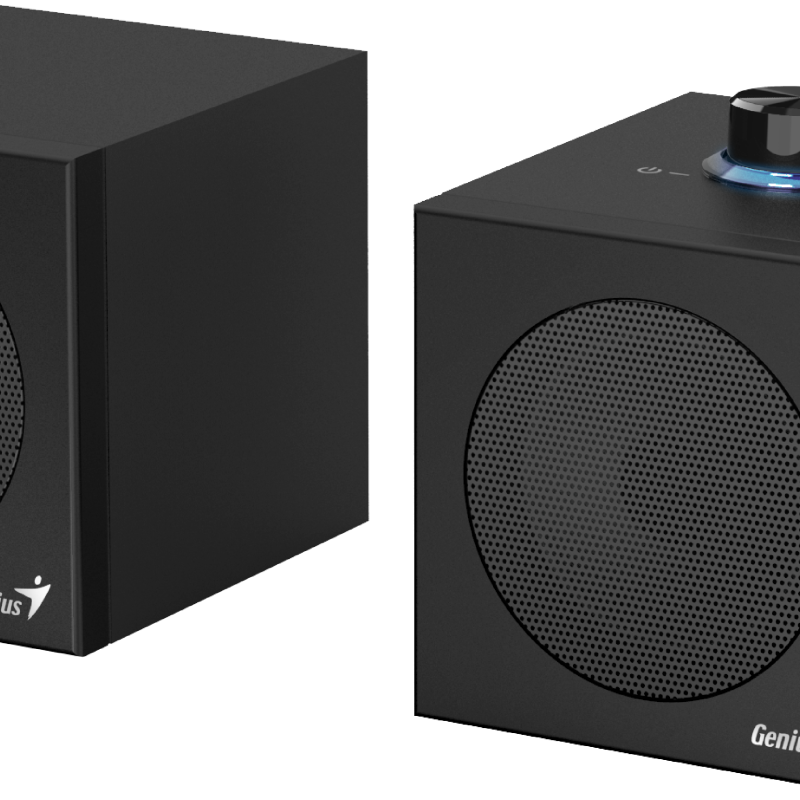 Genius PC Speakers 2.0 USB Audio 4W RMS USB-A+C SP-HF300U Black
